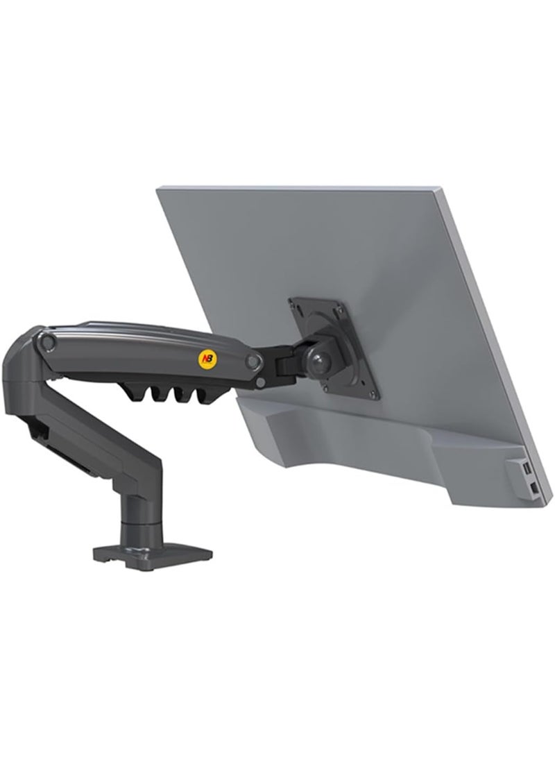 northbayou Adjustable 17–30 Inch Monitor Stand with Shock Absorber, 2–9kg Capacity, Desk Mount, 2024 Version - Image 1